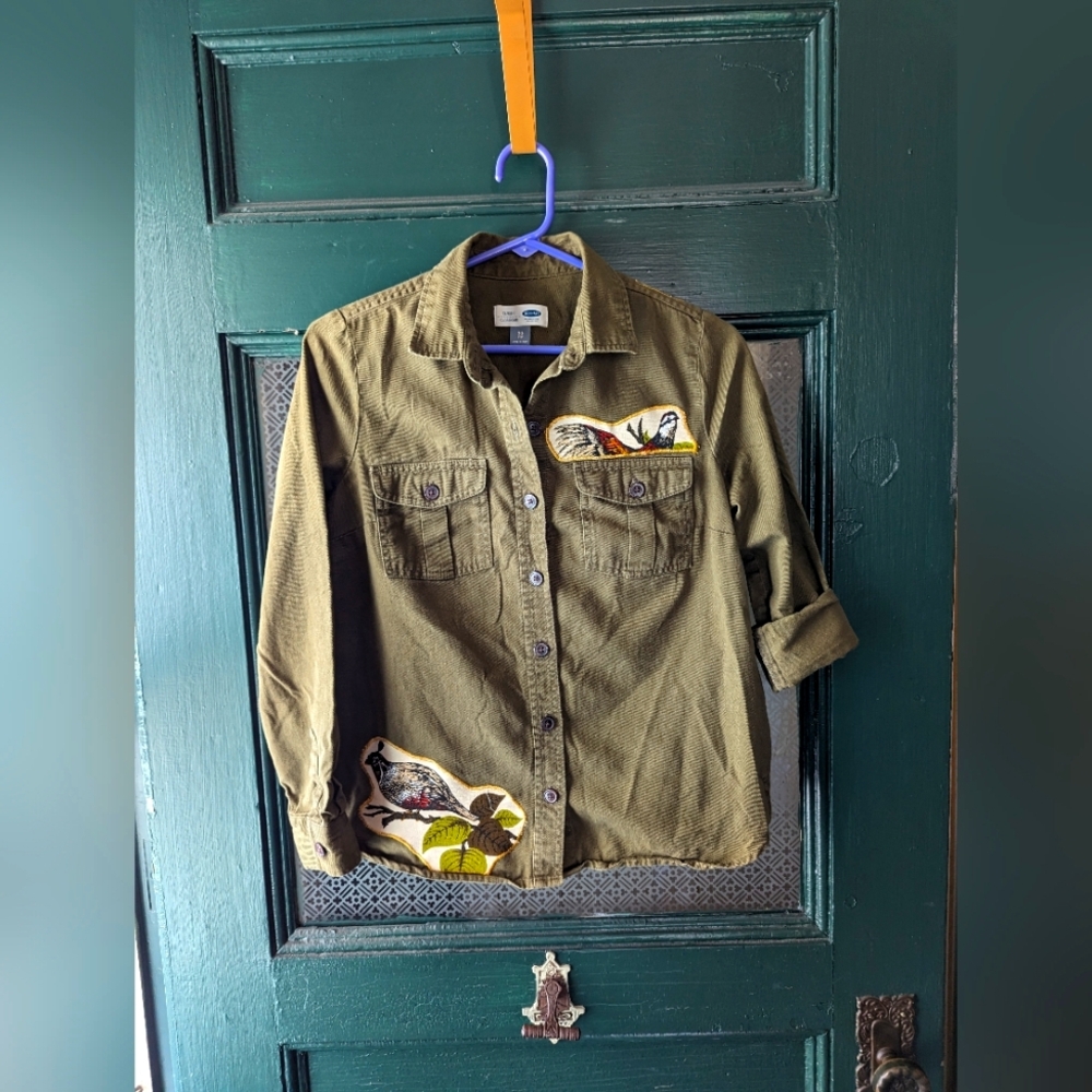 Upcycled buttonup